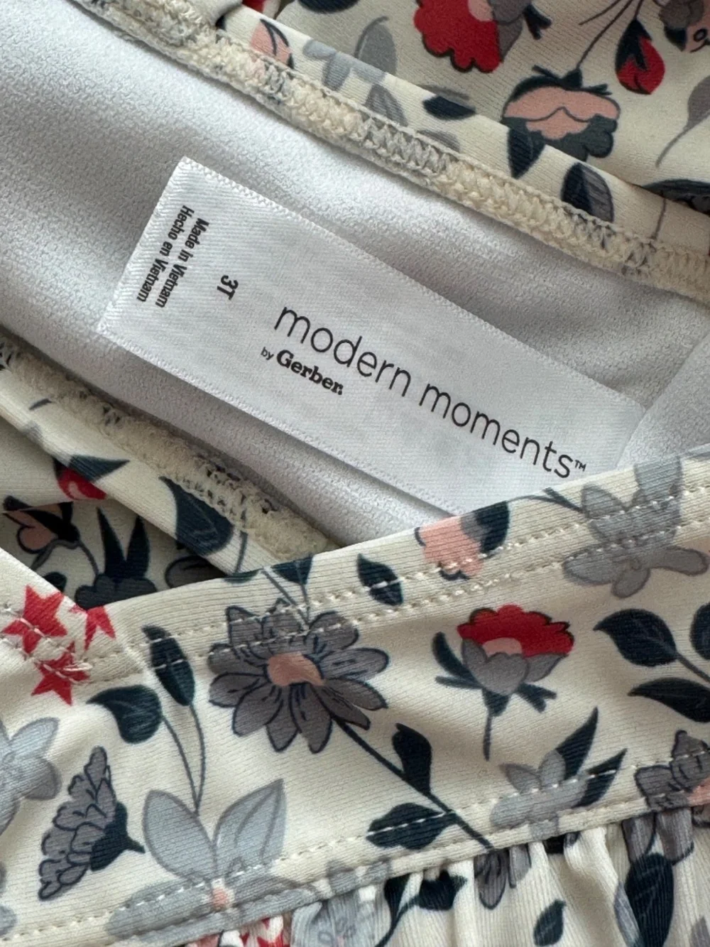 Modern Moments - Gerber Floral Girls 3T Bikini